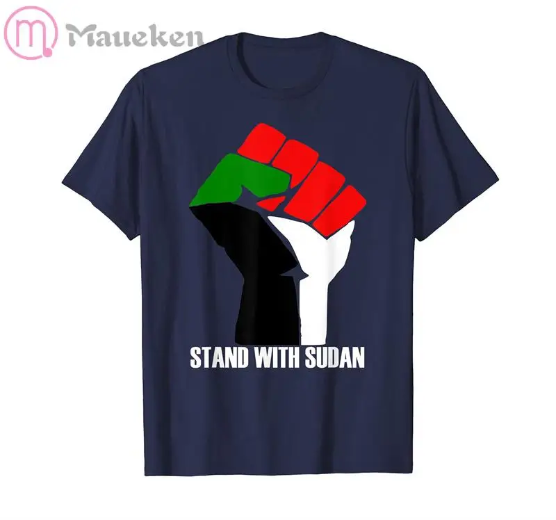 2022 North Sudan Sudanese Mens T Shirt Nation Team Tshirt 100% Cotton t-shirt Clothing Tees Country SDN Islam