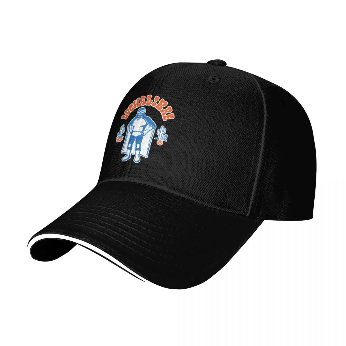 LUCHA LIBRE#127 Baseball Cap Curved Brim Classic Fit Low Profile Unstructured Unisex for Men Women
