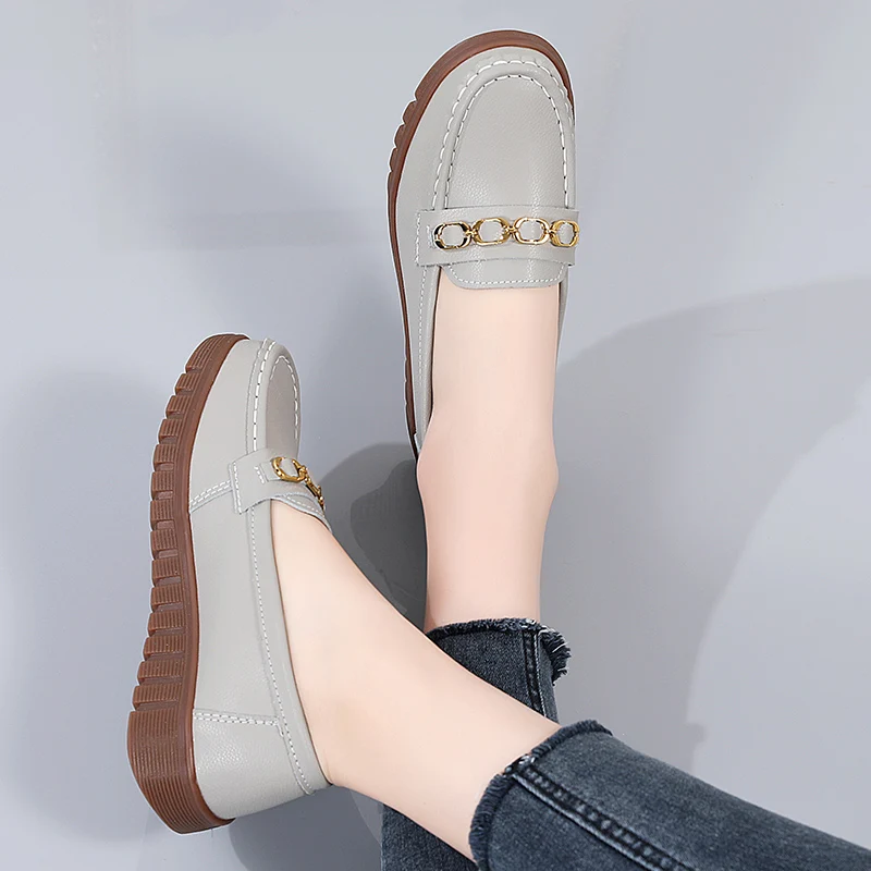 Women Shoes Slip .On Loafers For Ballet Flats Women Moccasins Casual Sneakers Zapatos Mujer Flat Shoes For Women Casual Shoes