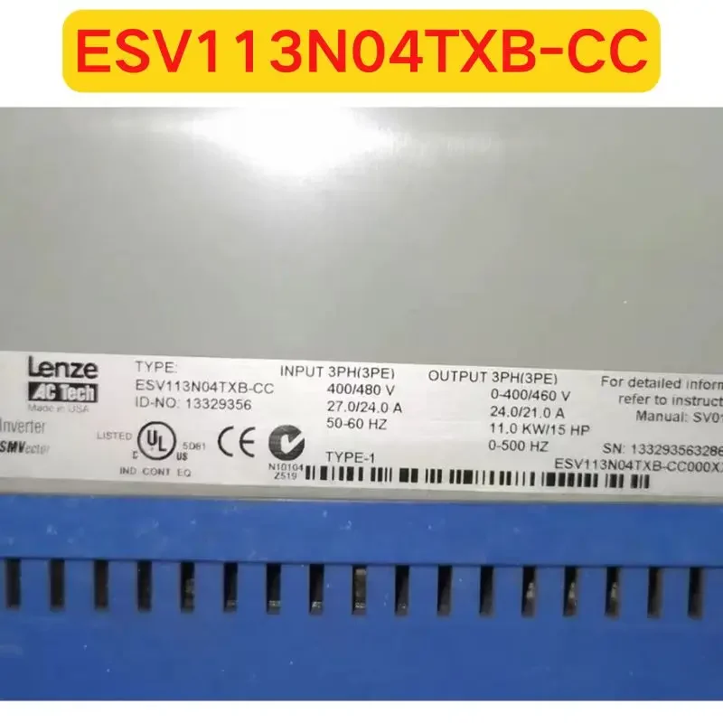 Gebrauchte Frequenzumrichterfunktion ESV113N04TXB-CC, OK getestet