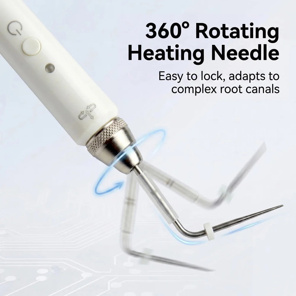 Dental Endo Obturation System Wireless Electric Heated Gutta Percha Pen Cordless Hot Melt Endodontic Dentistry Tool