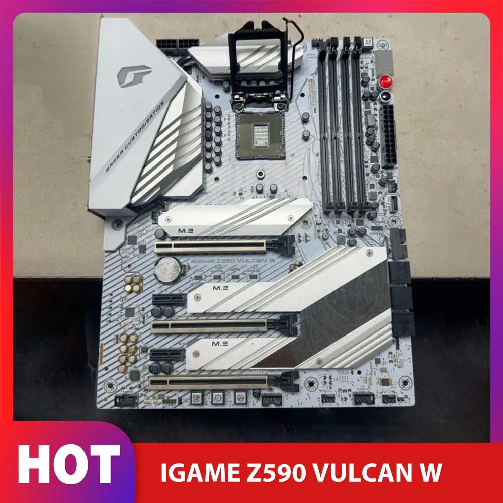 Z590 Motherboard V20 Supports i10i11 Processor IGAME Z590 VULCAN W