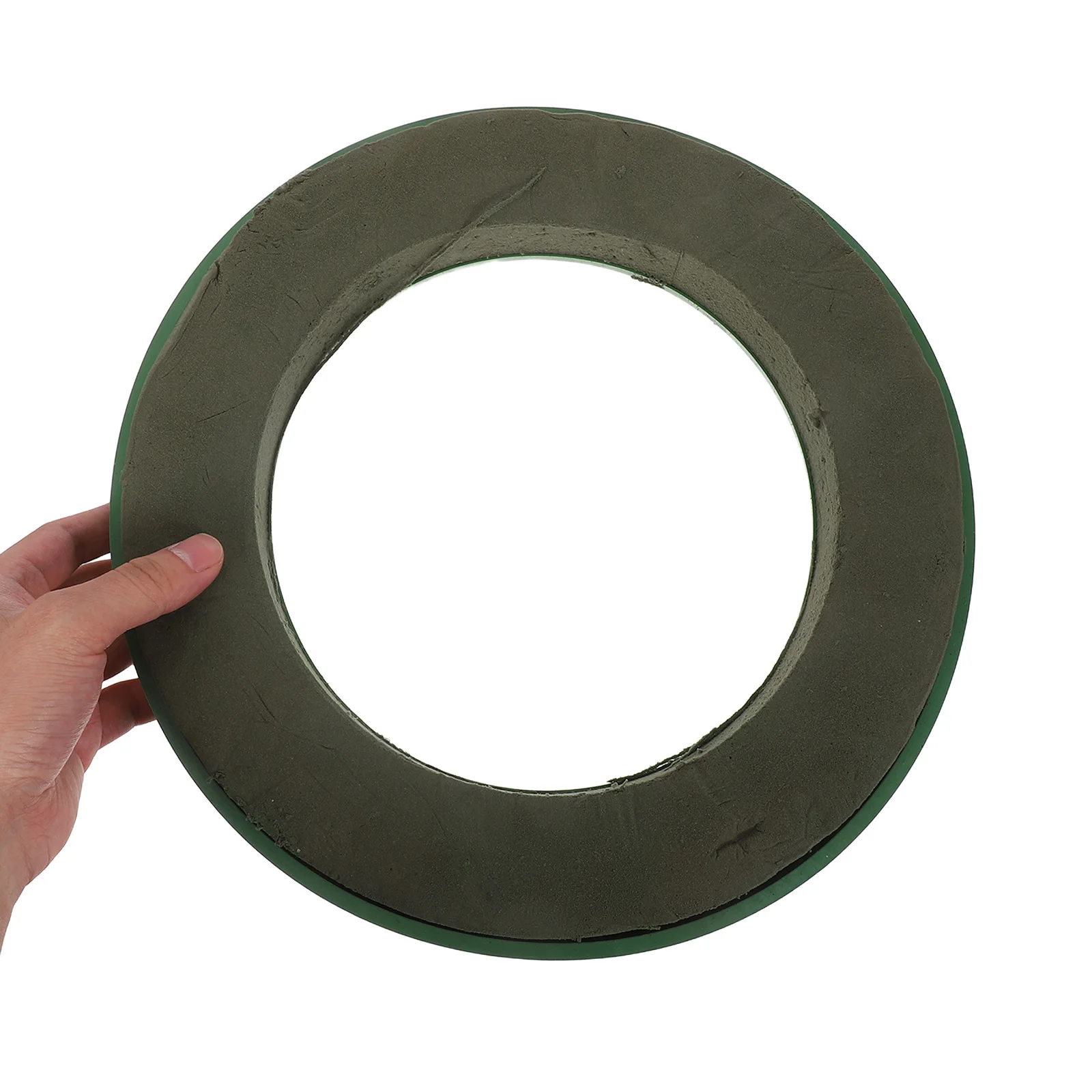 

Plastic Ring Suction Cup Garland Fixed Plate Green Durable Wedding Car Decoration Tool Easy Install Detach Practical Tool