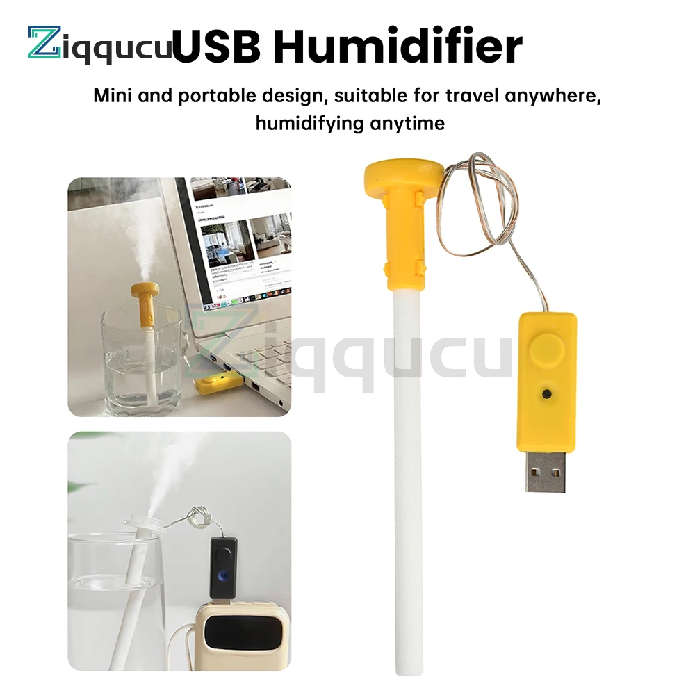 

Mini USB Humidifier Module DC 5V Single Spray Humidification Module Ultrasonic Atomization Control Humidifier