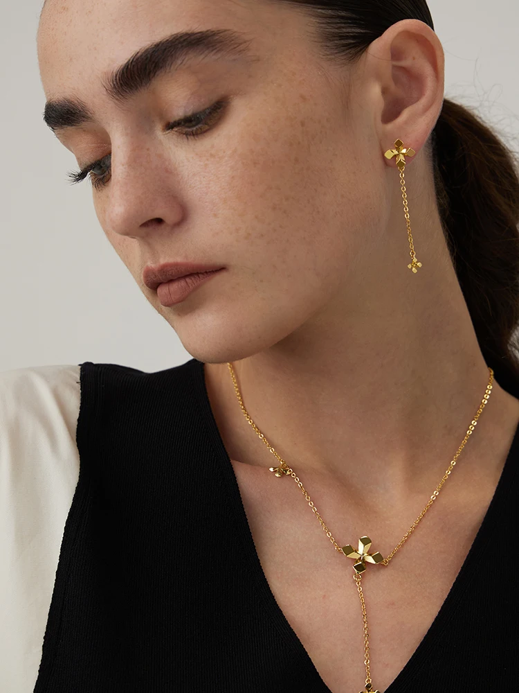 

ENFASHION Pendant Luck Necklace For Women Gold Color Necklaces New Dating In Fashion Jewelry Gift Collier Droppship P223364