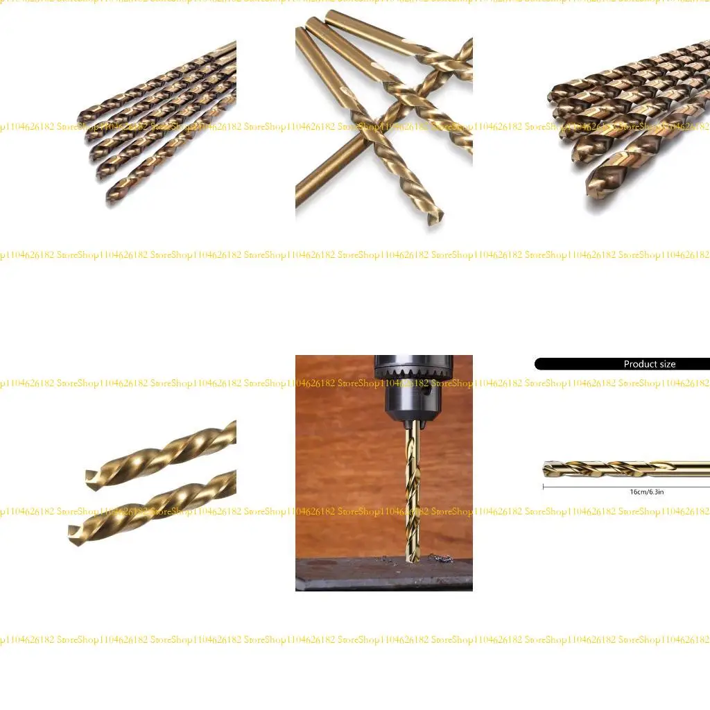 Q2Q4 2MM-4.2mm Cobalt Drill بت جولة جولة شانك تويست بيت ليل لتلقي المعادن الصلبة