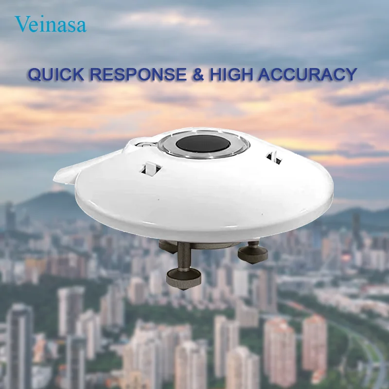 Veinasa-LUVAB UVAB UV Intensity Meter Ultraviolet Irradiation Sensor 12V-24V 20mA Output UV Radiation Sensor