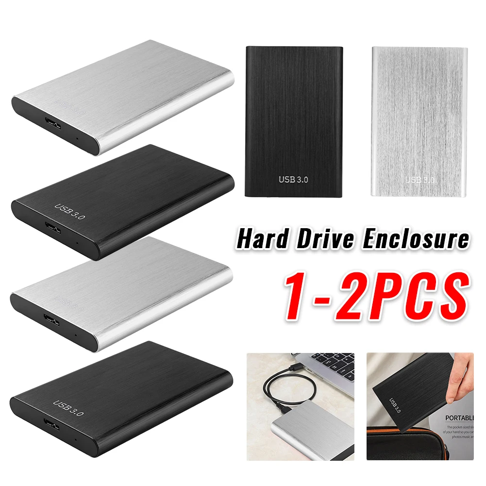 2.5 Inch HDD Case USB 3.0 Portable Hard Disk Box External Hard Disk Drive Box for 1TB Mobile Hard Disk