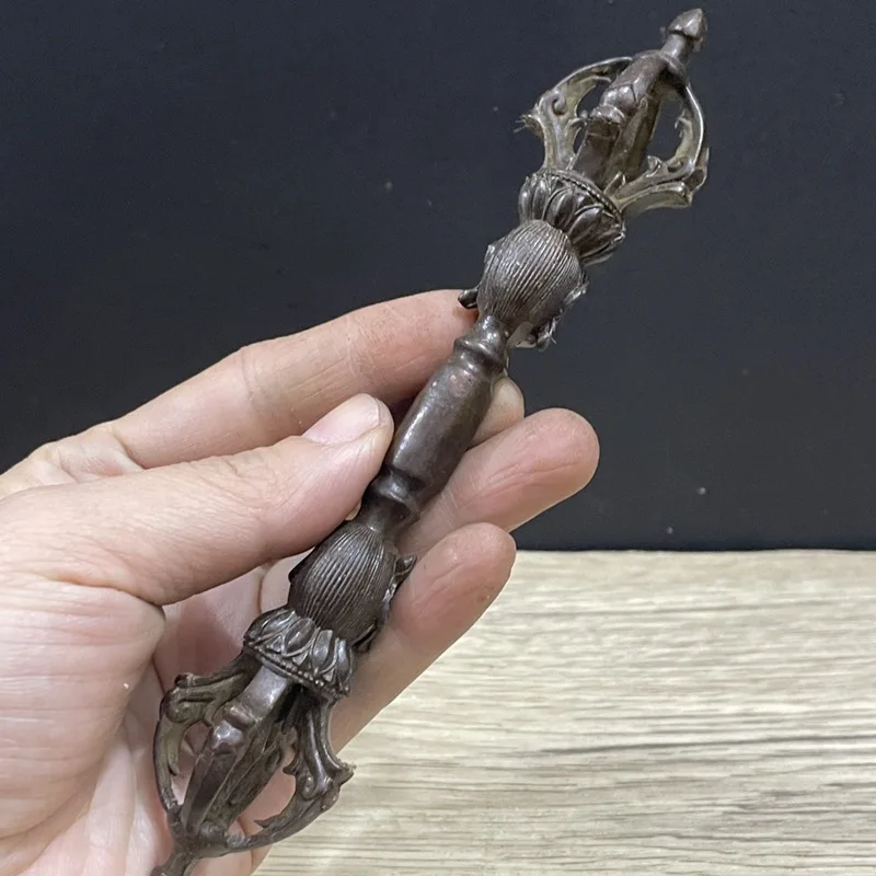 Tibetan style five strand Vajra Pestle Hayagriva Vajra Pestle retro handle piece ornament modern exquisite handicrafts