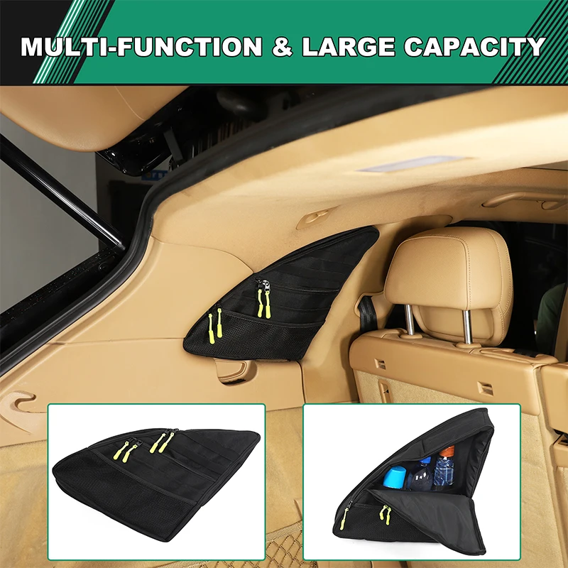 

Рюкзак-органайзер с боковым окном багажника, ткань Оксфорд, сумка для хранения багажника, автомобильные аксессуары для Porsche Cayenne 958 2011-2017