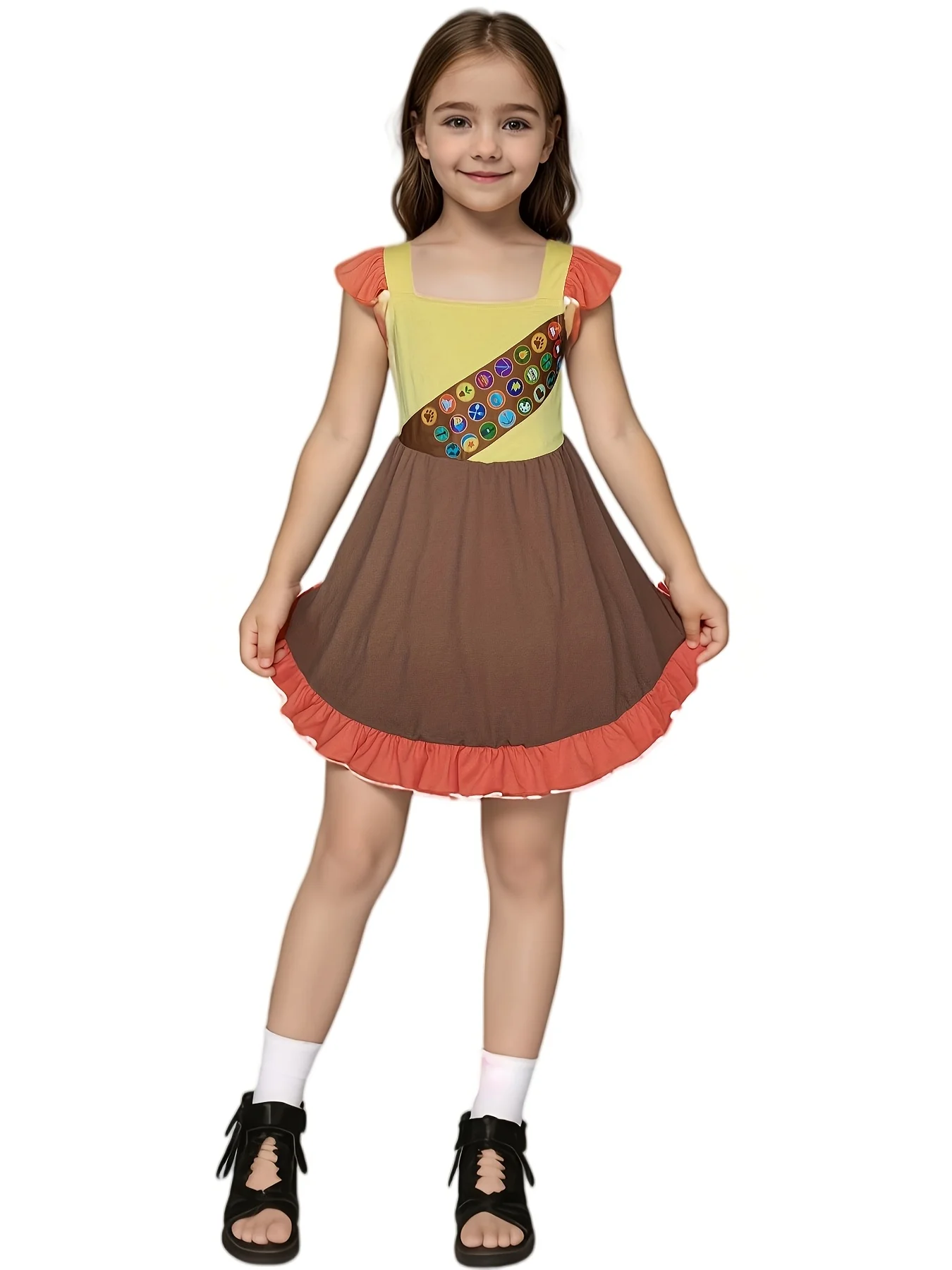 Softest Wild Dress Magical Holiday Trip Cruise Mouse Beauty Girl Twirl Sisters For 2-14Y Kids