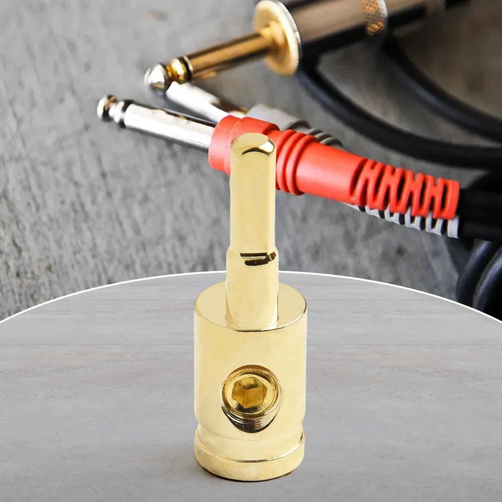1x Zinc Alloy Car Audio 4G To 8G Amp Input Terminal Power Wire Reducers Modified Shrink Tool Auto Replace Accessories