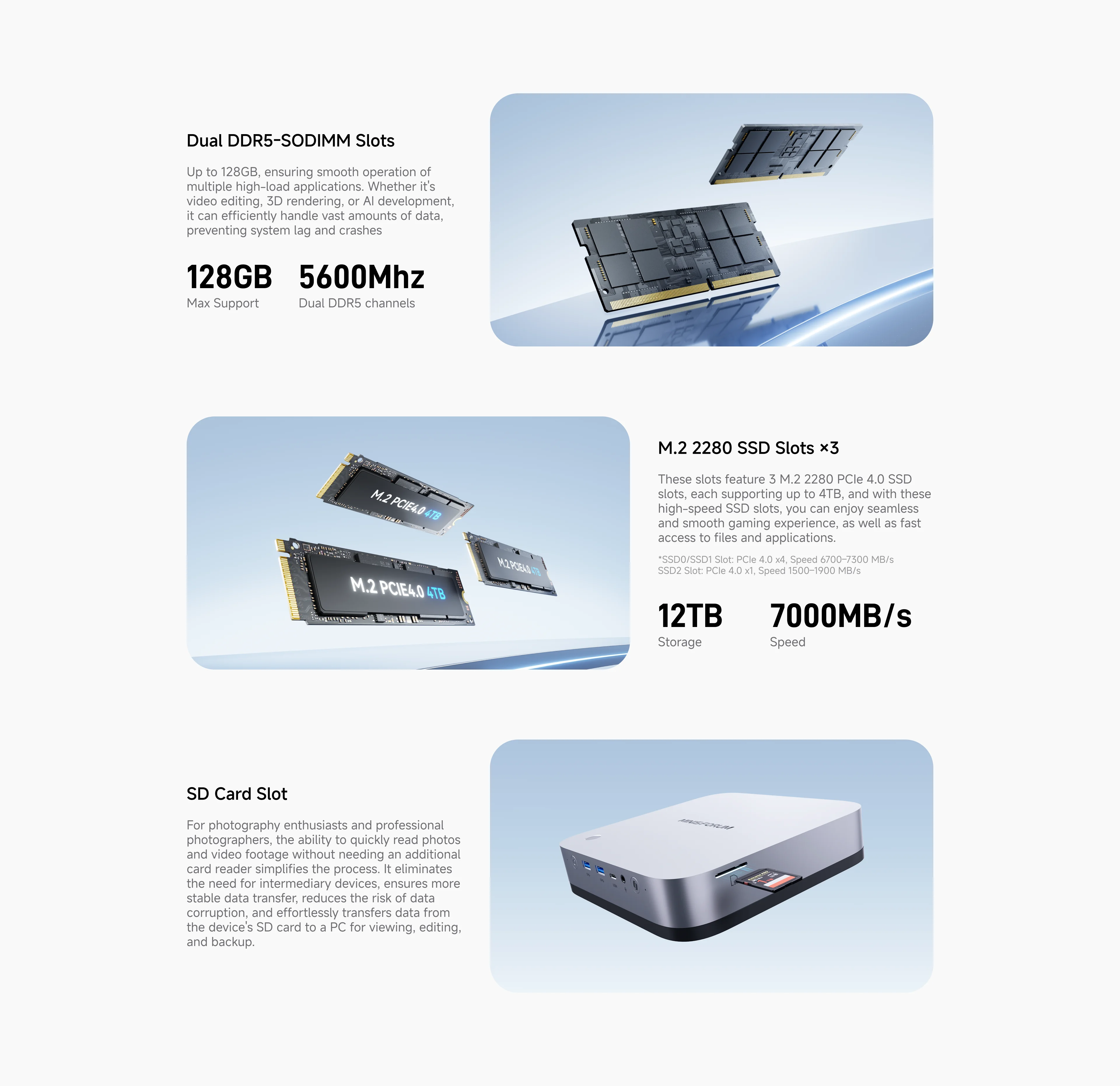 MINISFORUM AI X1 Pro 미니 워크스테이션 - Ddr5 64Gb 리뷰 및 가격