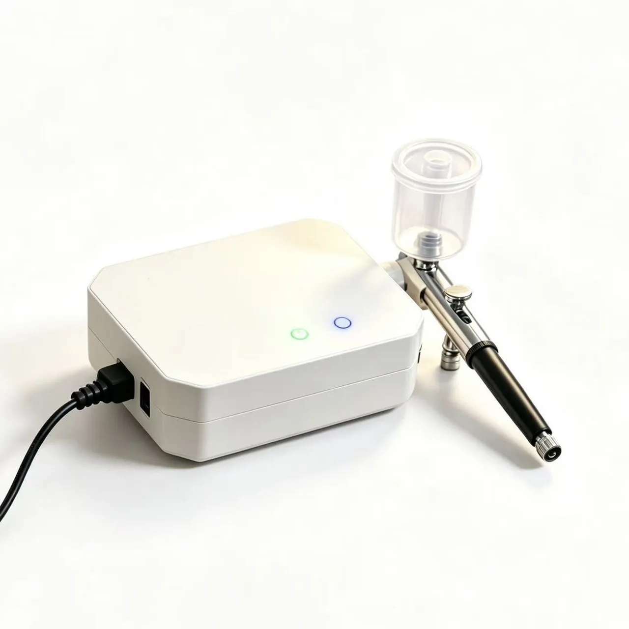 mini desktop air pump nail art spray painting spray paint pen model coloring repair process