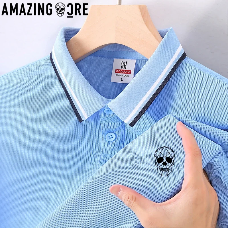 Golf Polo Shirts for Men and Women 2024 Summer Short-sleeved Top Casual Outdoor Sports Luxury Brand High Quality Men T Shirts