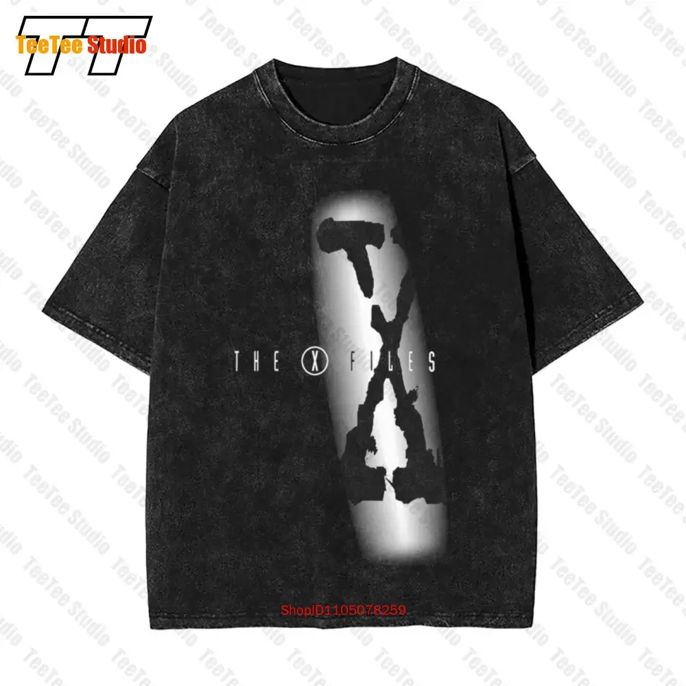 The X-Files Movie Logo Vintage Oversized T-Shirt TQKR