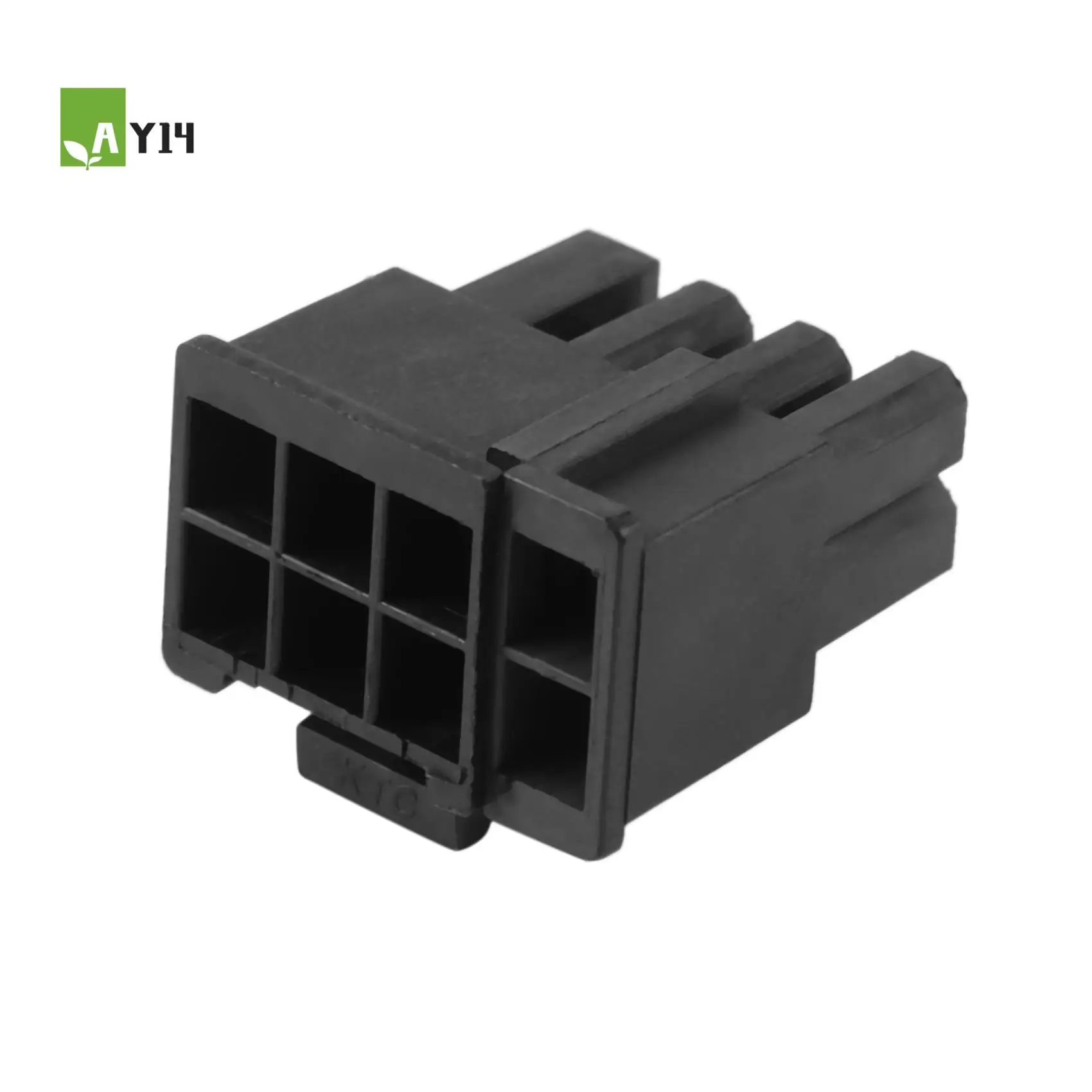 AY14 -30Pcs 4.2Mm 6+2 Pin 8P 8PIN Male Power Connector Plastic Shell For PC Computer ATX Graphics Card GPU,Black
