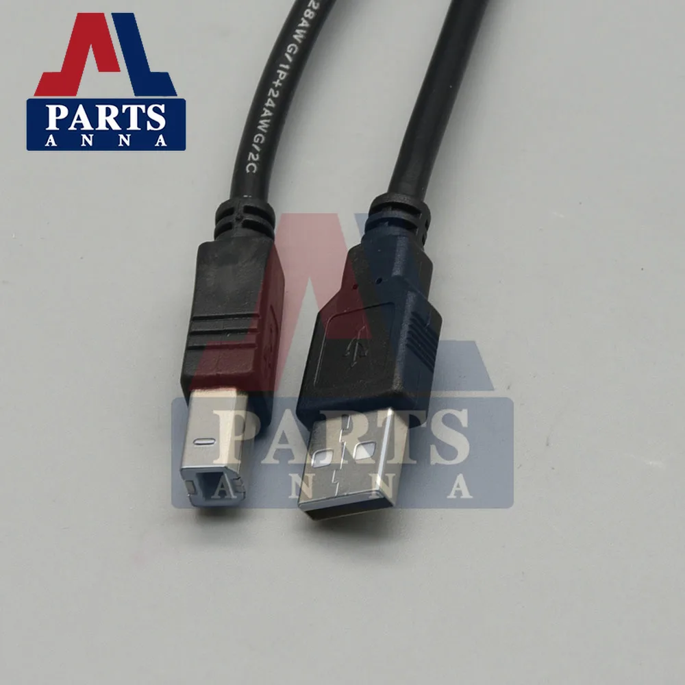 2pcs High Speed USB A to B Cable Suitable for Canon Brother Hp Epson Samsung Label Printer Electronic Piano Type B 2.0 1.5m Data