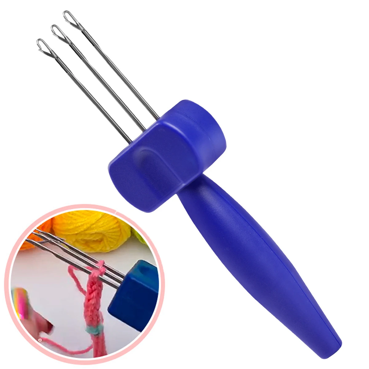 Outil de fabrication de cordons transfrontalier, crochet à fil, aiguille, outil d'assistance pour la pointe de l'aiguille, importé, sans brevet, pour le style créatif à domicile