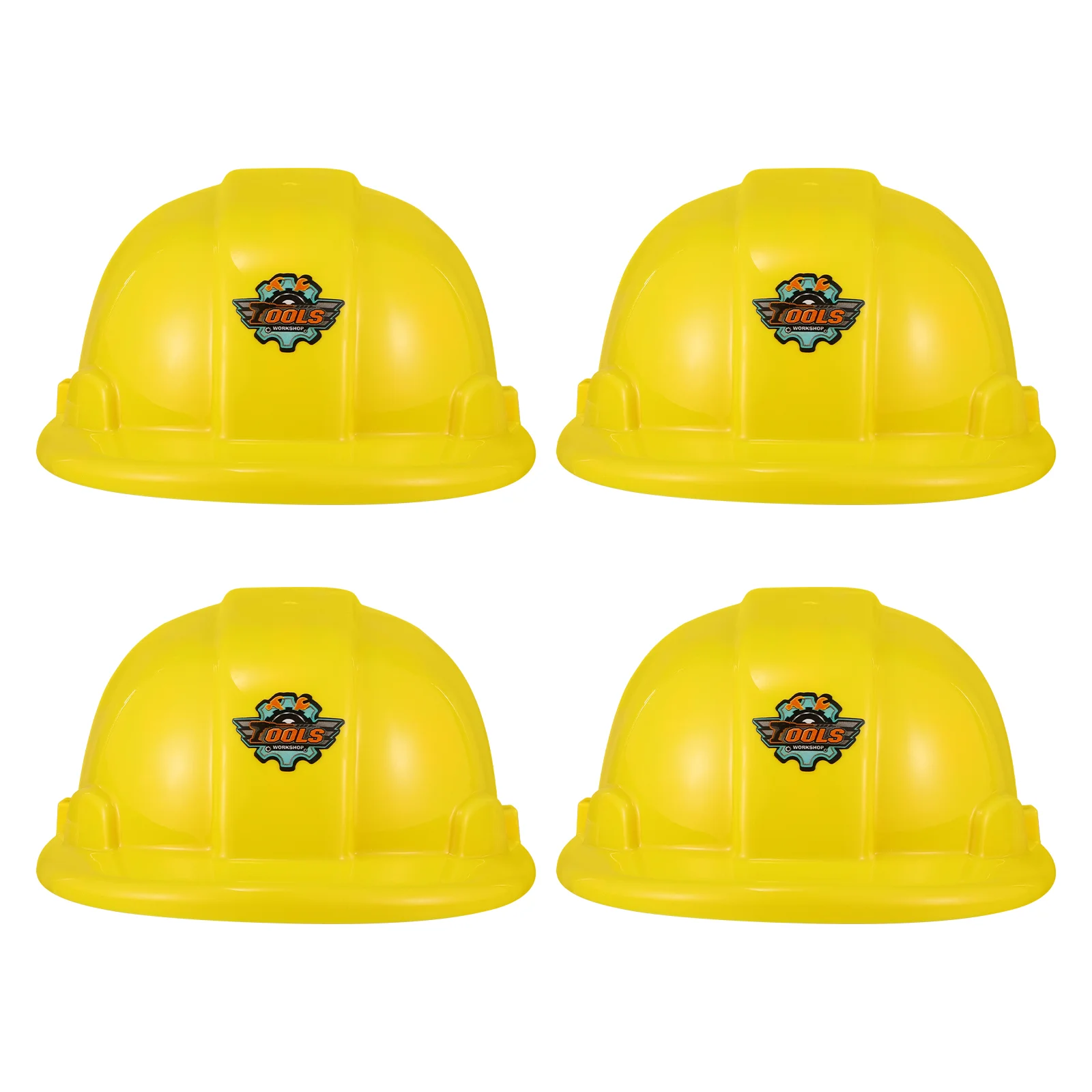 

Colored Hard Hats Construction for Kids Small Building Engineering Cap Yellow