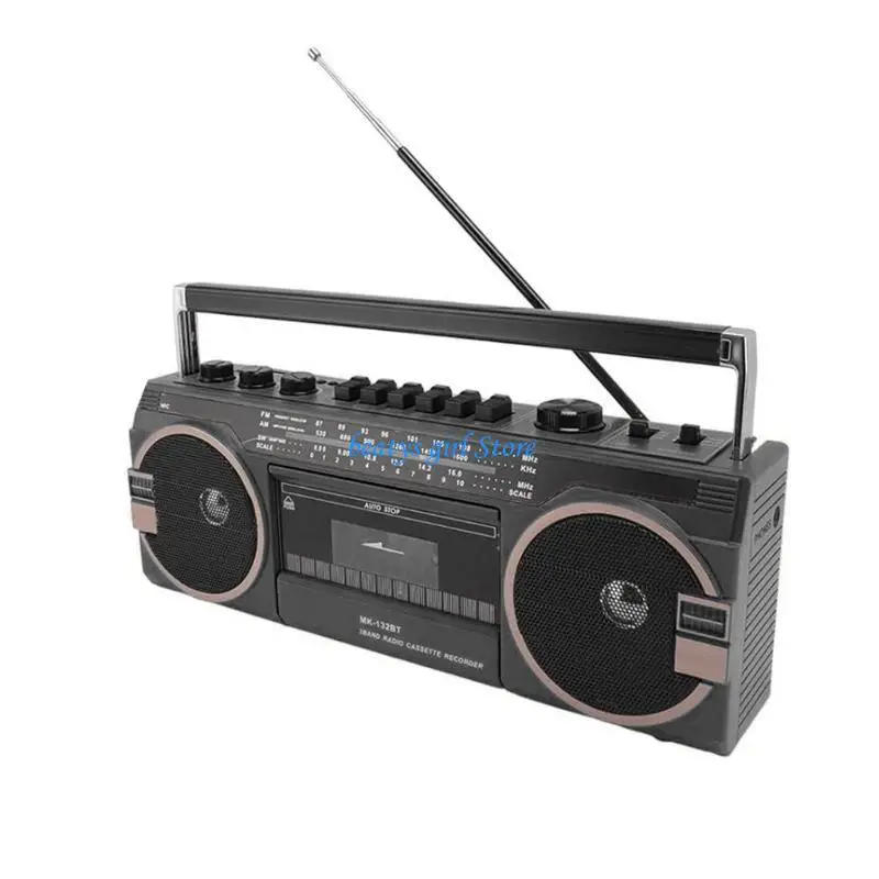 

C7AB Classical Radio Cassettes Player Featuring Bluetooth-compatible Pairing And TF/USB Playbacks For Family Gatherings