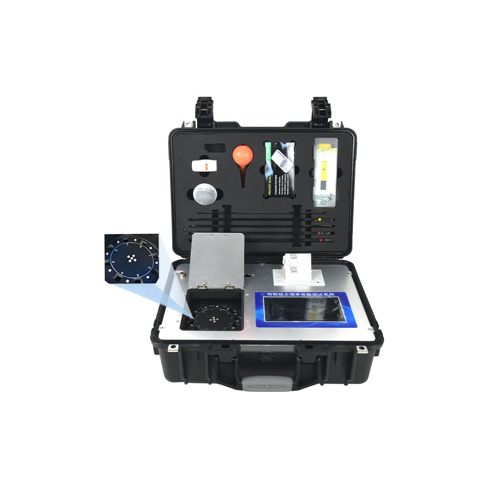 Detection of Trace Elements Such As Calcium Magnesium Sulfur Iron and Copper in Fertilizers Nutrient Analyzer