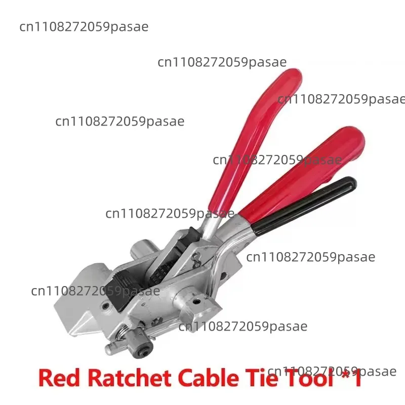 Cross-border stainless steel cable tie packing pliers Manual cable tie pliers tightener Cutting integrated cable tightening