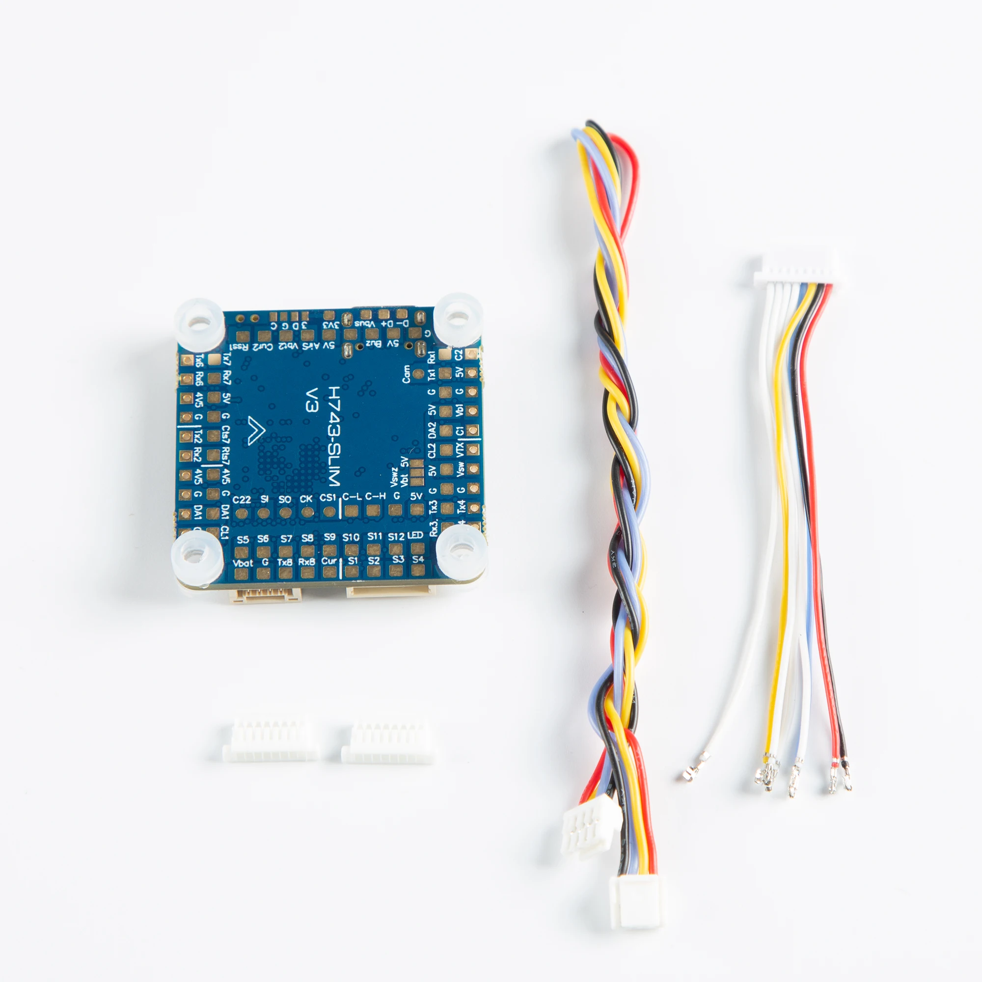 

5PCS H743-SLIM V3 F7 Flight Controller 2-8S Lipo 30.5X30.5mm BEC ICM42688P Baro OSD Blackbox For RC FPV Long Rang Racing Drone