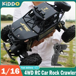 1:16 4WD RC Car Rock Crawlers Drive Car 2.4G radiocomando RC Cars Toys Buggy camion ad alta velocità camion fuoristrada giocattoli per ragazzi