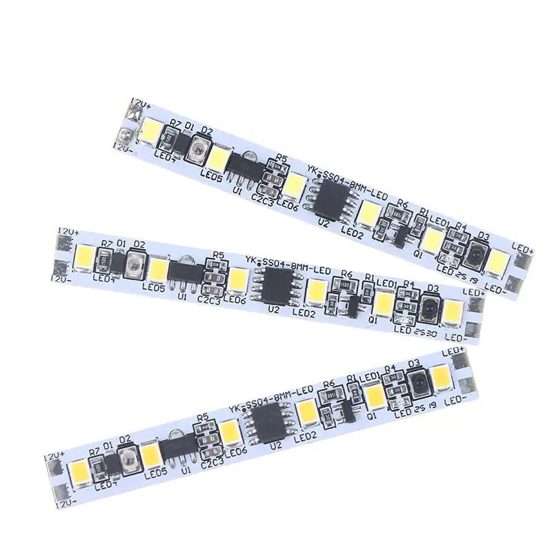 NEW 12V No Dark Zone Sweep Sensor Hand Sweep Switch Hand Wave Scan IR Sensor Switch ON/OFF DIY LED Closet Cabinet Light/Wardrobe