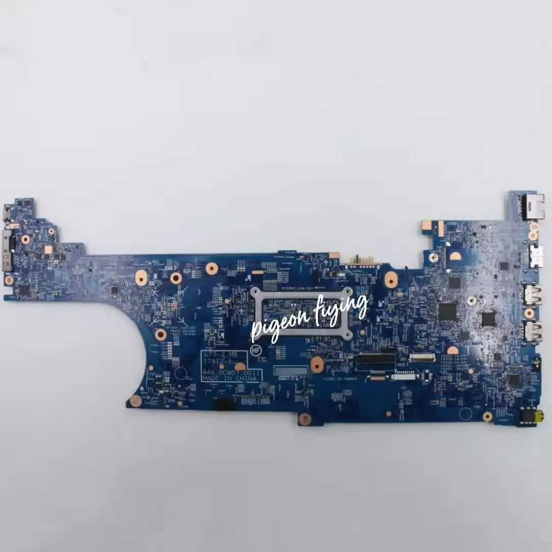 P52S Mainboard for Thinkpad T580  Notebook Motherboard CPU:I5-8250U/8350U AMT TPM2 17812-1 448.0CW07.0011 FRU 01YR280 01YR270