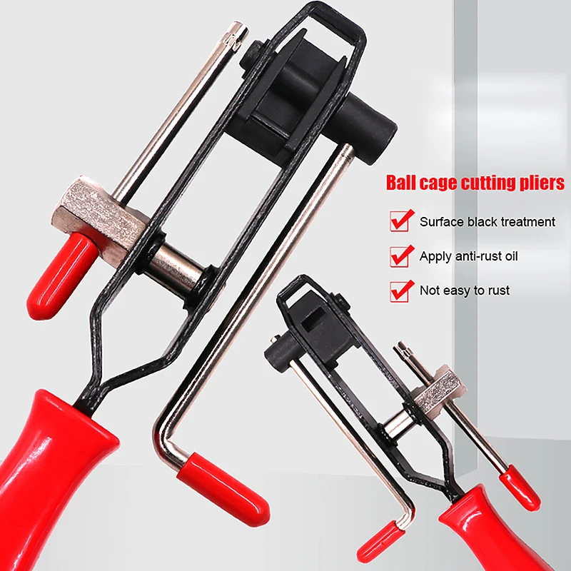 Joint Crimp Clamp Plier Steel Rubber Small/Large CV Boot Clamps Car Joint Binding Trunk Axle Clamp Tool Car Repair Tool