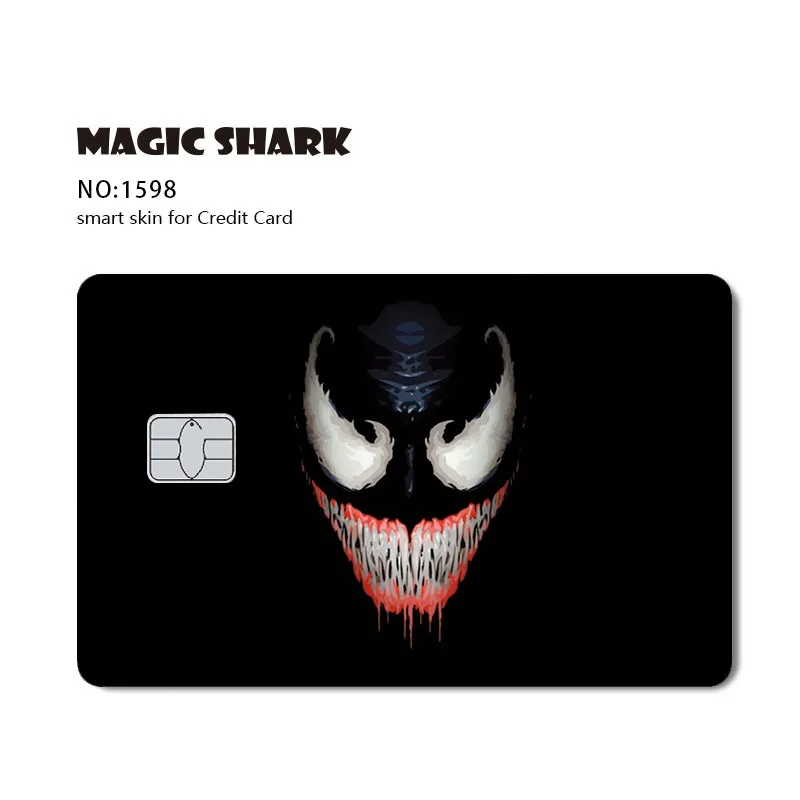 Hot Sale Batman Iron Man The Avengers Marvel Captain American Anime Front Side Credit Card Debit Card Film SKin Sticker