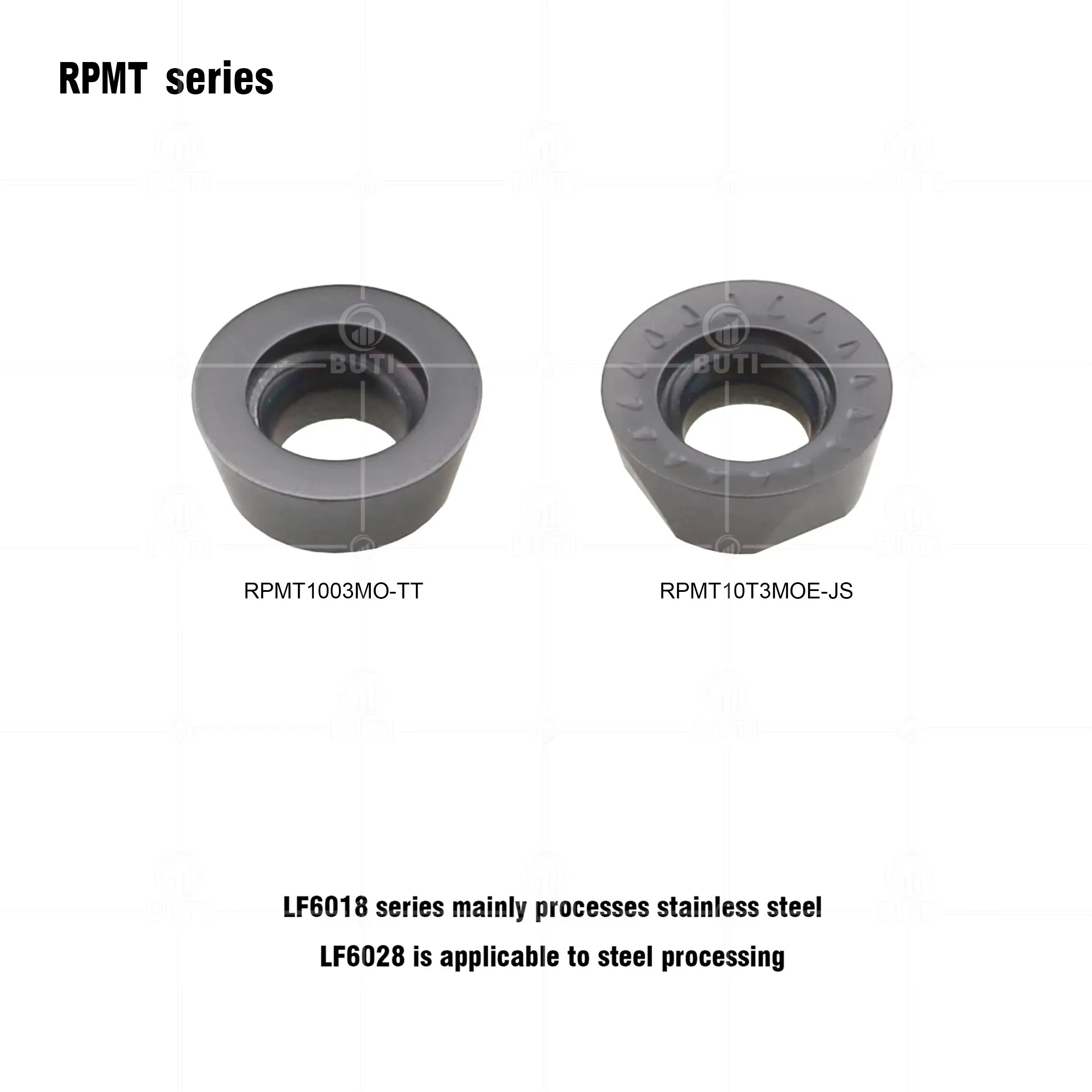 

DESKAR 100% Original RPMT08T2 RPMT10T3MOE-JS RPMT1003MO-TT RDMW10T3MO-TT LF6018 LF6028 Milling Blades Machining CNC Lathes Tools