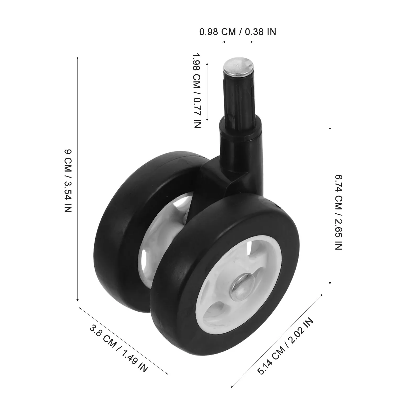4 Pcs Baby Walker Wheel Attachments Pram Caster Replacement Detachable Rotating Stroller Wheel For Baby Strollers Plastic Caster