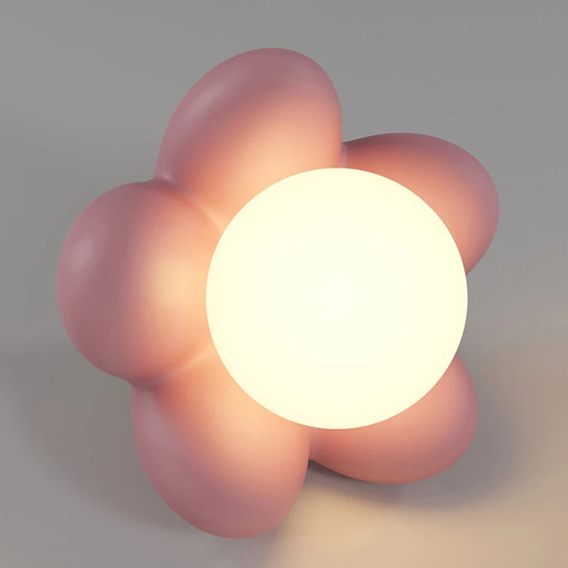 Imagem -03 - Creme Flower Styling Wall Light Iluminação de Interior Nórdica Decoração para Sala de Estar Quarto Luminária de Cabeceira Novo