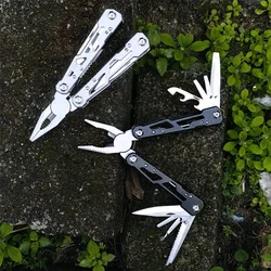 Daicamping DL12 Multifunctional EDC Wrench Multi Tool Pocket Outdoor Camping Multitools Folding Knife Plier Home Hand Tools Set