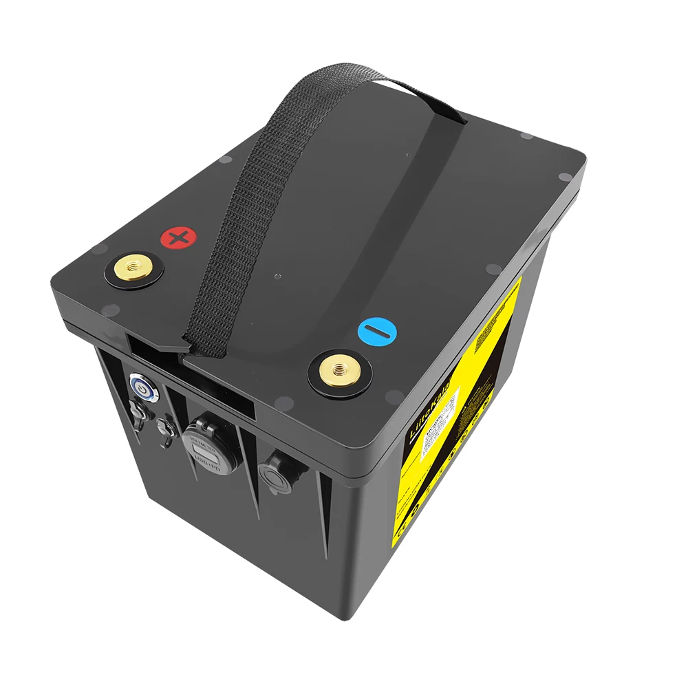 LiitoKala 12V Lifepo4 batteria 120ah 100ah BMS Inverter ricaricabile al litio per camper motore da campeggio all'aperto per banca di alimentazione del motore