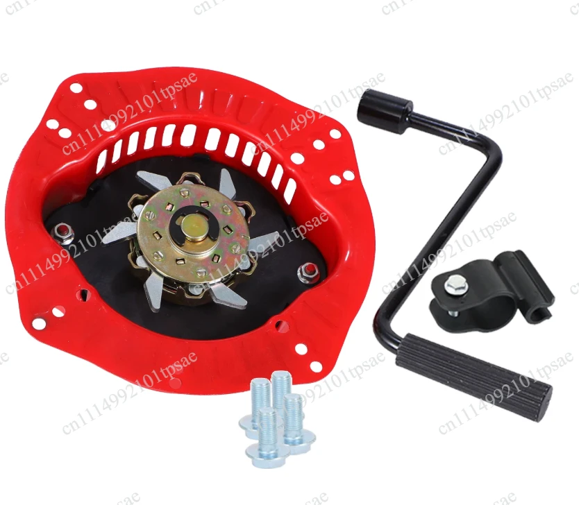 Engine, micro tillage, spray, water pump, generator, hand cranked starter, new iron shell