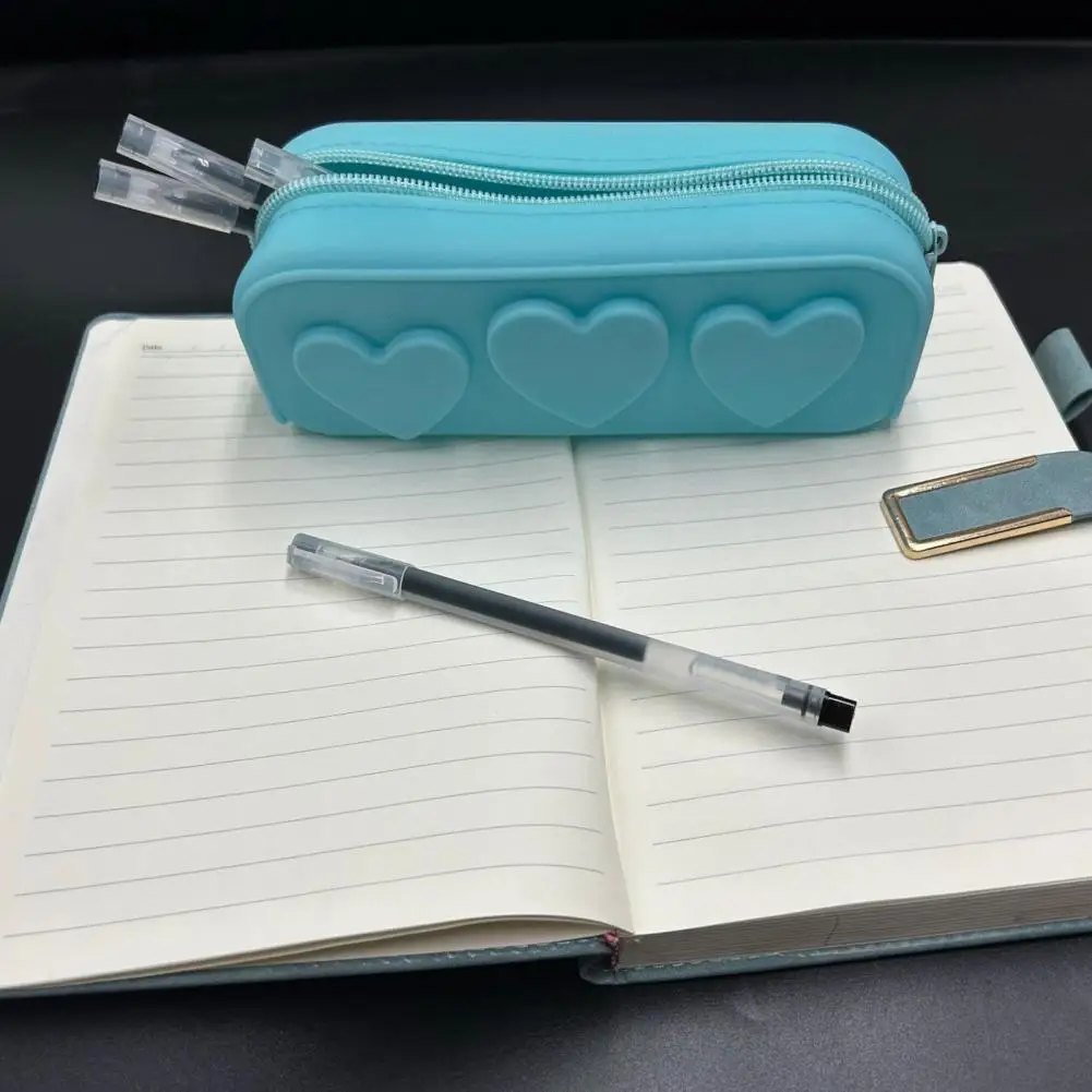 Durável Mini Pen Silicone Storage Bag Cosméticos Suprimentos Confortável Toque Maquiagem Brush Holder com alça Banheiro Abastecimento