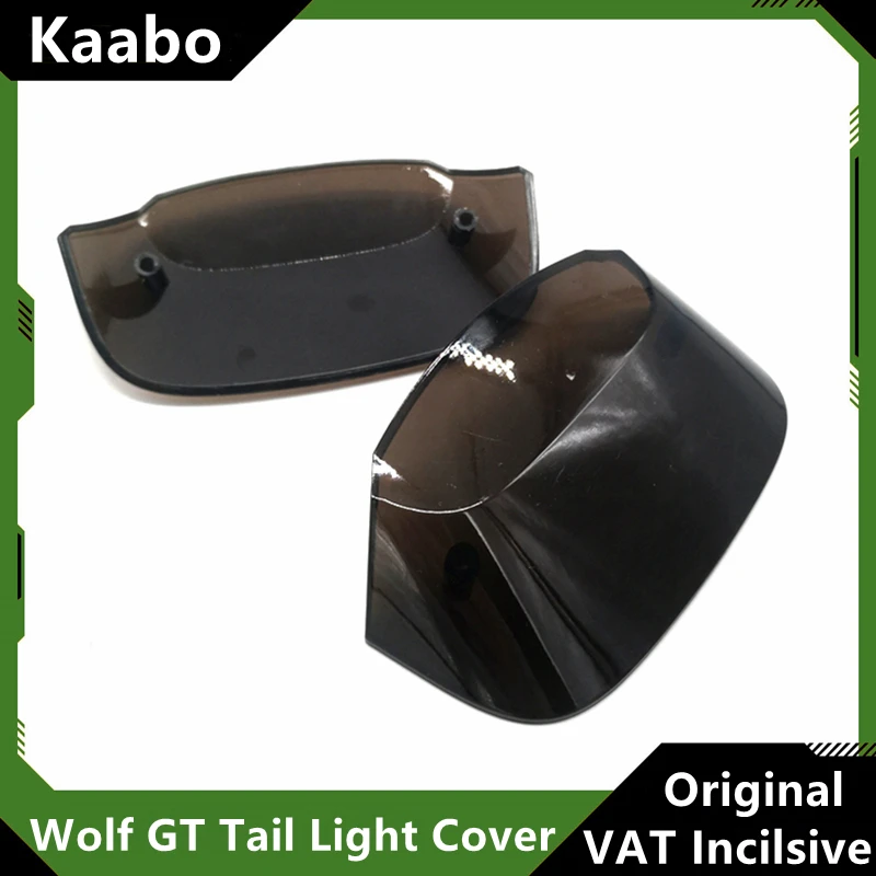 Official Original Kaabo Wolf Warrior Wolf King GT Tail Light Cover Scooter Rear Light Cover Parts Taillight Accessories