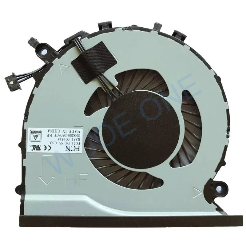 Novo ventilador de refrigeração para cpu de laptop, cooler para samsung np500 np500r5k np500r5h 500r5h-y07 dfs200405060t fg71 BA31-00153A