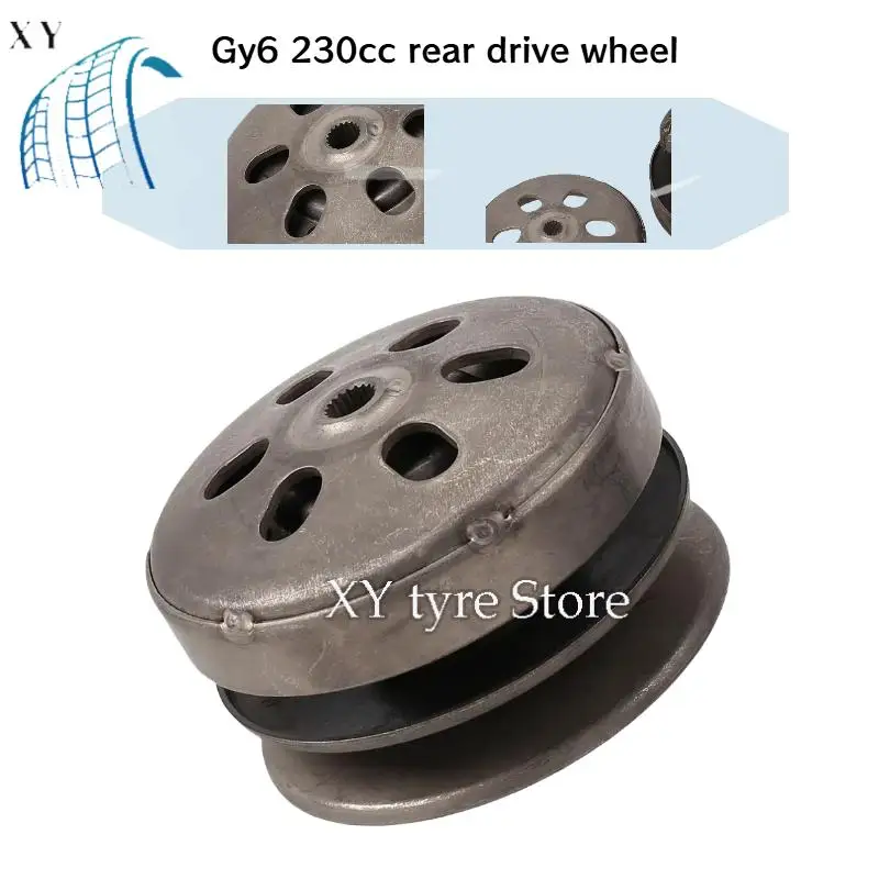 

Двигатель Wangye GY6 230CC, активное и ведущее колесо, подходит для аксессуаров для пляжных велосипедов, картинга.