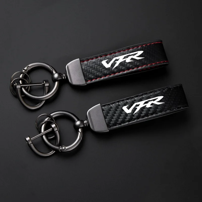 For Honda VFR VFR750 VFR800 VFR 800 800X 750 1200F VFR800F Key Ring Keys Strap Keychain Keyrings Car Personality Motorcycle