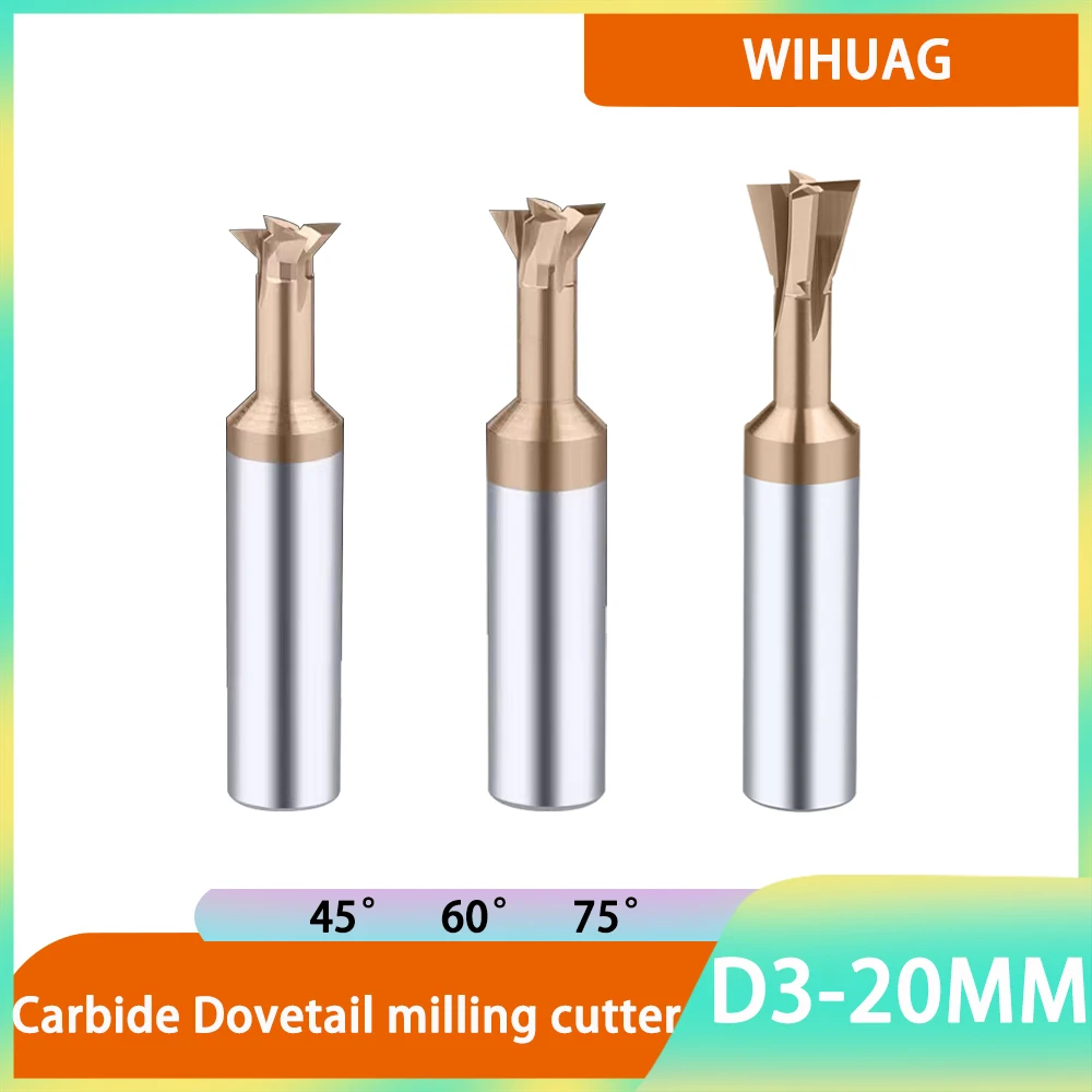 

Инструмент с ЧПУ, 45 Graus, 60 Graus, 75 Graus, 4 мм, 6 мм, 8 мм, 10 мм, 12 мм, Carbide Dovetail Fresa, Aço de tungstênio, ferramentas Usinag