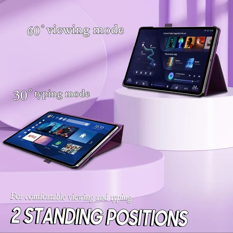 Flip Case For iPad Air 13 2024 M2 Smart Cover iPad Pro 13 M4 Pro 12.9 2015/2017/2018/2020/2022 PU Leather Protective Funda Shell