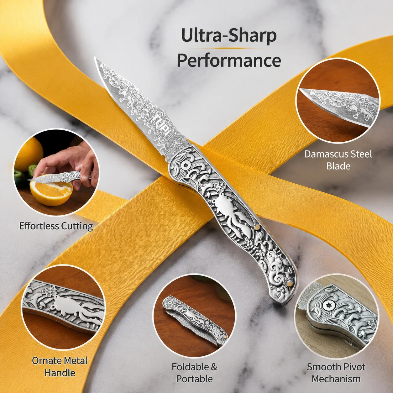 1pc,Brass Utility knife, Mini Pocket Knife For Unboxing & Outdoor, Multifunctional Portable Sharp Utility Tool, Camping Gear