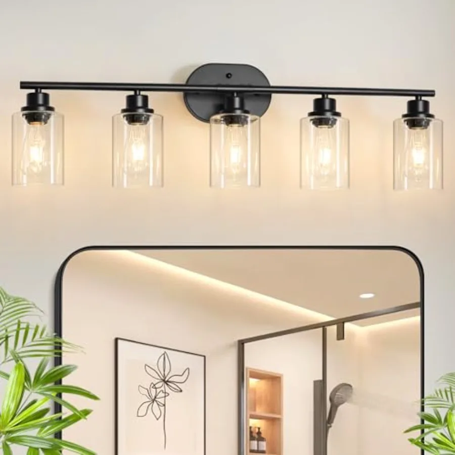

Bathroom Fixtures. Inch Vanity s for Bathroom Lacquered Wall Lamp with Clear Glass for Mirror Living Room Hallway Cabinet E26 B