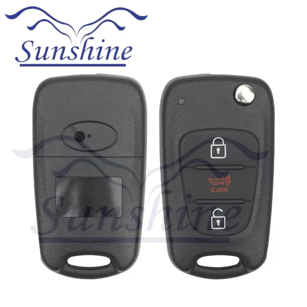 Kia Rio TQ8-RKE-3F02 2012 yükseltilmiş uzaktan anahtar Fob 2013 MHz için Sunshine araba anahtarı 315 95430-1W020