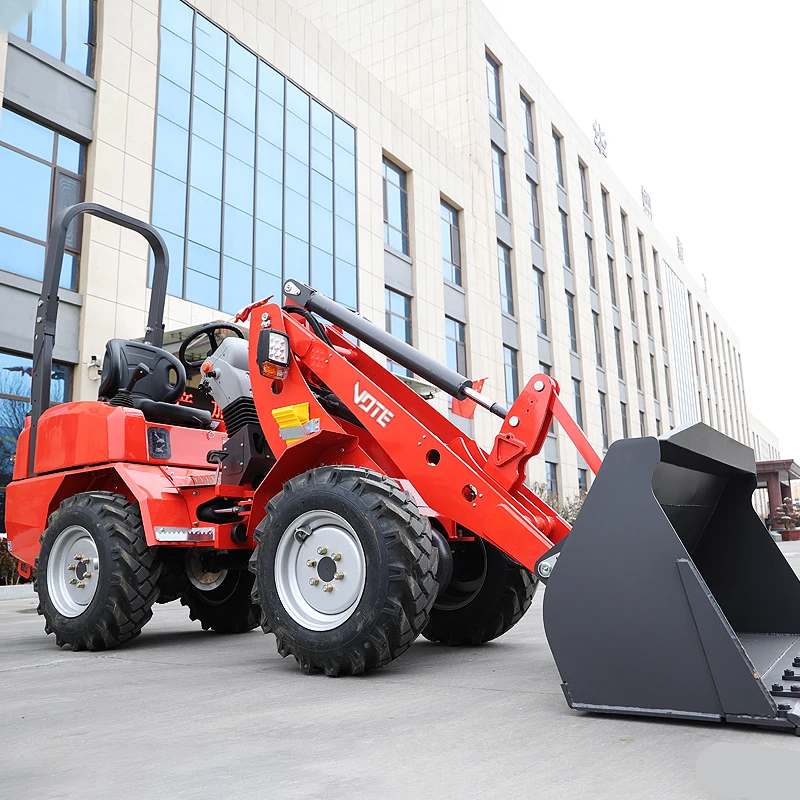 Mini Tractor With Front Loader Very Cheap 4x4 Wheel Loader With Backhoe Priced Wheel Loader With Backhoe customized